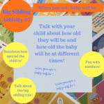 Activities to prepare big brothers and sisters - When you are, baby will be...